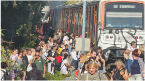 Φωτιά σε συρμό του ΗΣΑΠ προκαλεί πανικό χωρίς τραυματισμούς