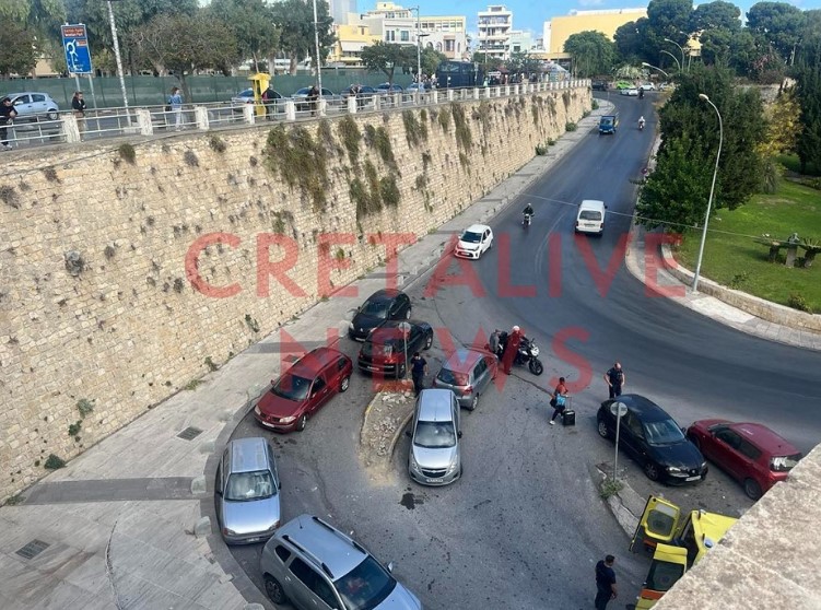 Πτώση 28χρονου από τα Ενετικά Τείχη στο Ηράκλειο προκαλεί ανησυχία